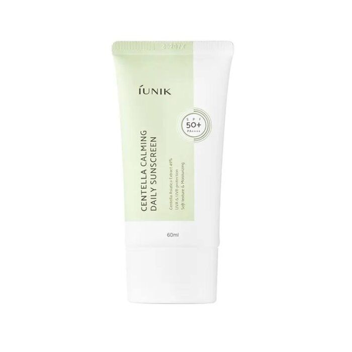 Заспокійливий сонцезахисний крем із центеллою Iunik Centella Calming Daily Sunscreen SPF 50+ PA++++ - Зображення 1