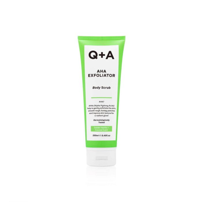 Скраб для тіла з AHA-кислотами Q+A AHA Exfoliator Body Scrub - Зображення 1