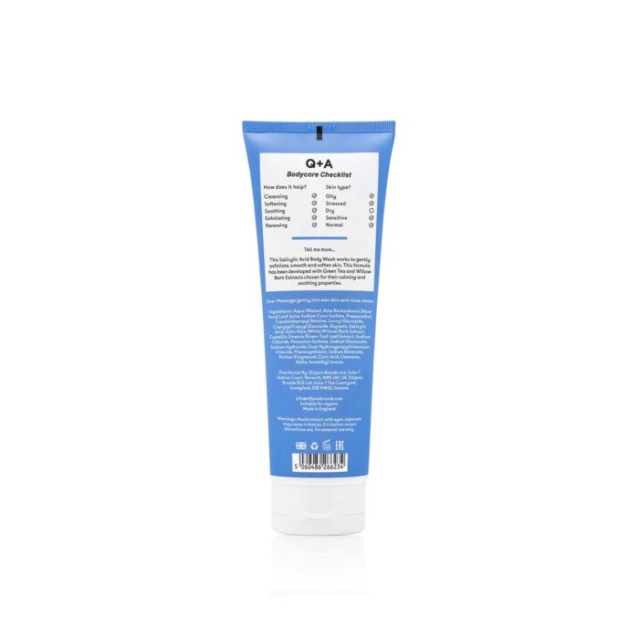 Гель для тіла з саліциловою кислотою Q+A Salicylic Acid Body Wash - Зображення 2