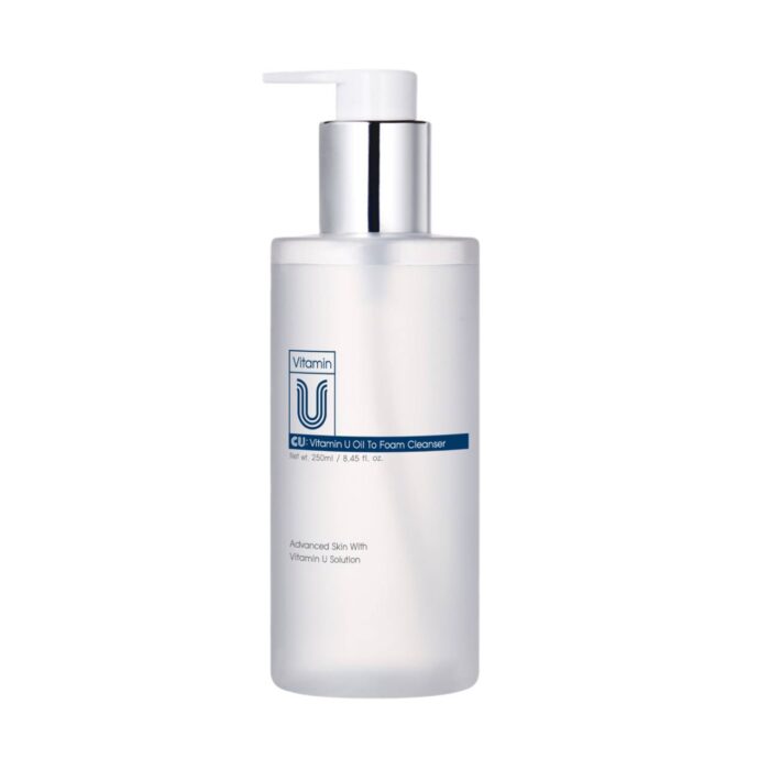 М’яка очищуюча олійка-пінка із вітаміном U CUSKIN Vitamin U Oil To Foam Cleanser 250 ml - Зображення 1
