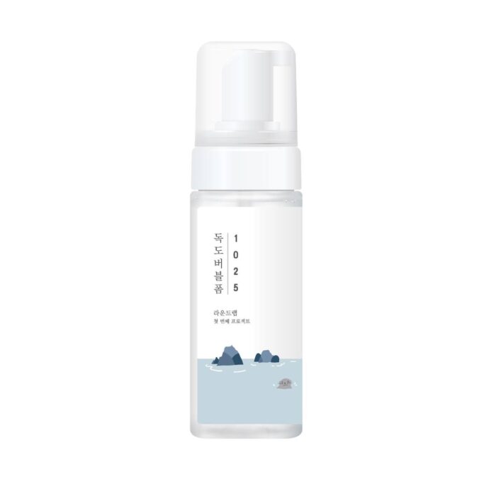 Очищуюча пінка для проблемної шкіри ROUND LAB 1025 Dokdo Bubble Foam 150 ml - Зображення 1