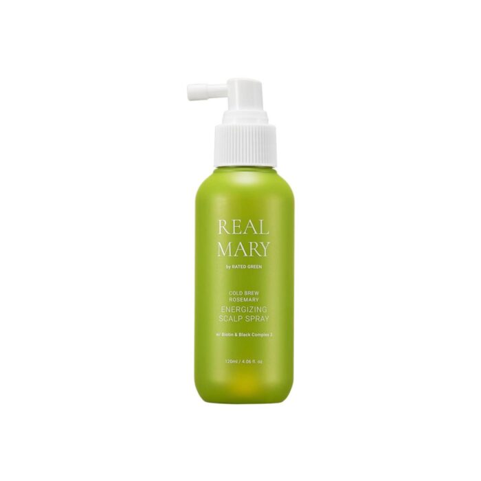 Енергетичний спрей для шкіри голови з розмарином RATED GREEN Real Mary Energizing Scalp Spray 120 мл (термін 09.2026) - Зображення 1