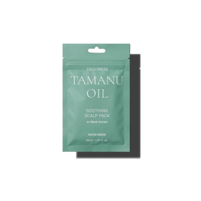 Маска заспокійлива з олією таману RATED GREEN Cold Press Tamanu Soothing Scalp Pack 50 мл - Зображення 1