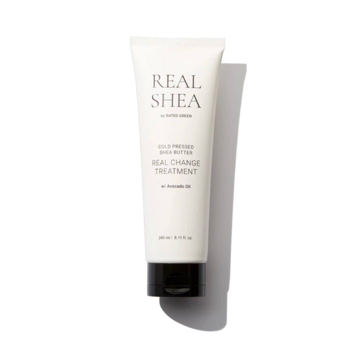 Живильна маска для волосся з маслом ши RATED GREEN Real Shea Cold Pressed Shea Butter Real Change Treatment 240 мл - Зображення 1