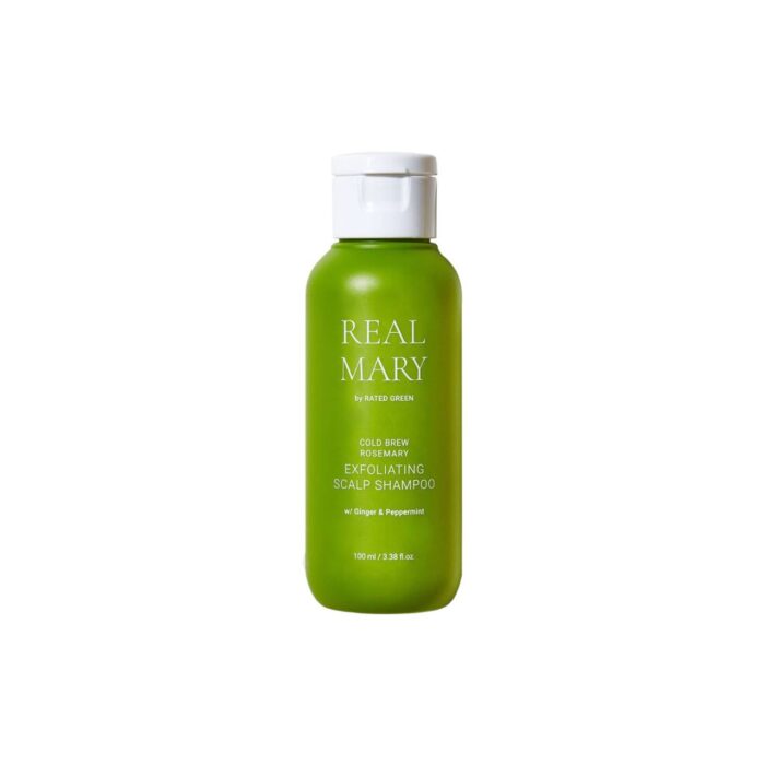 Глибокоочищаючий відлущуючий шампунь з соком розмарину RATED GREEN Real Mary Exfoliating Scalp Shampoo 100 мл - Зображення 1