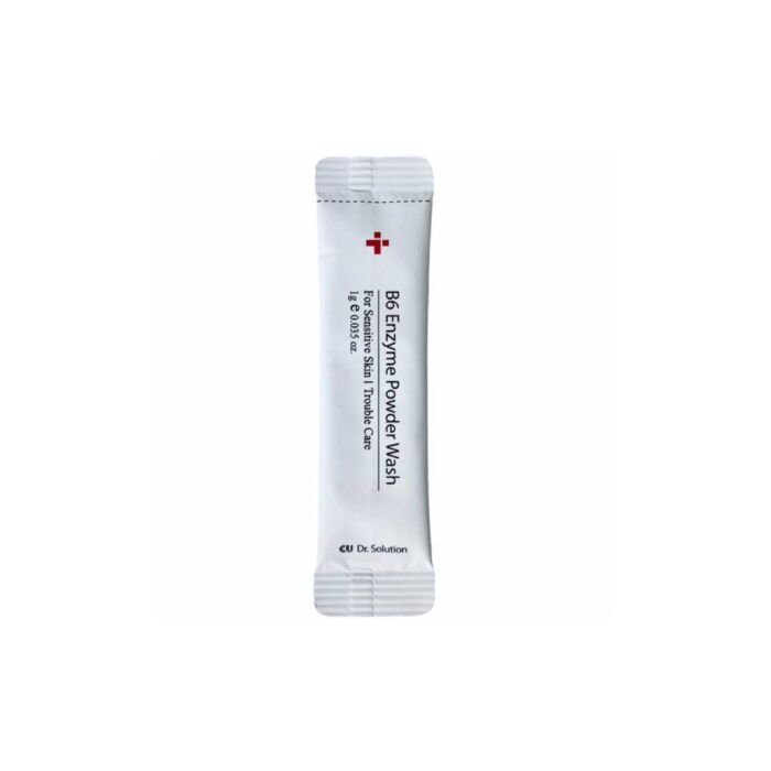 Ензимна пудра у формі стіку-саше 1 г СUSKIN  Dr.Solution B6 Enzyme Powder Wash - Зображення 1