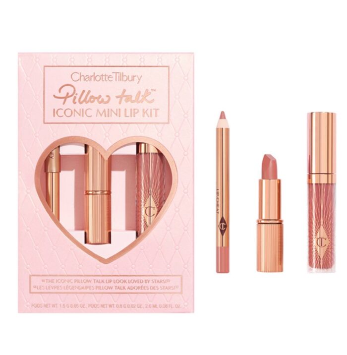Набір Charlotte Tilbury Pillow Talk Iconic Mini Lip Kit - Зображення 1