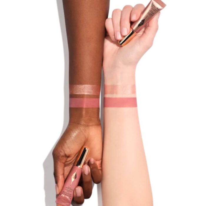 Подарунковий набір рум'яна + хайлайтер Charlotte Tilbury Pillow Talk Blush and Glow Kit - Зображення 3