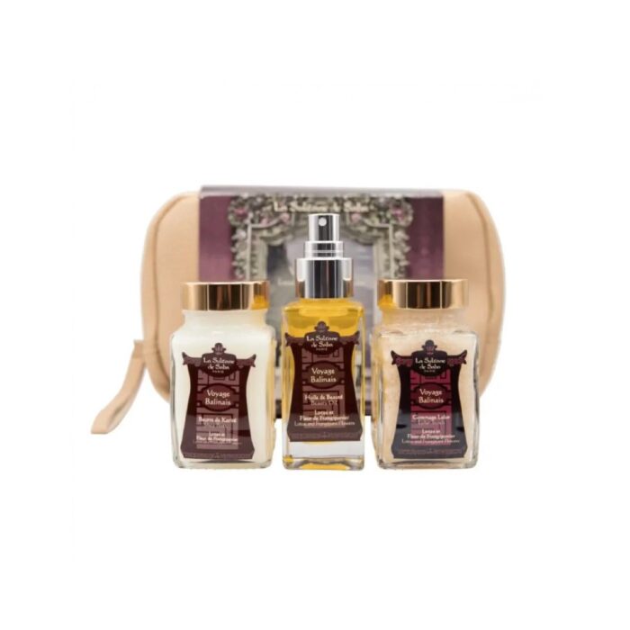 Набір для тіла балі La Sultane De Saba Coffret Voyage Balinais - Зображення 1