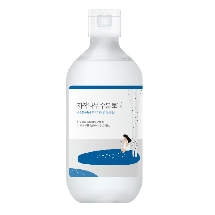 IMG_0010 Зволожуючий тонер з березовим соком ROUND LAB Birch Juice Moisturizing Toner 300 ml - Зображення 1
