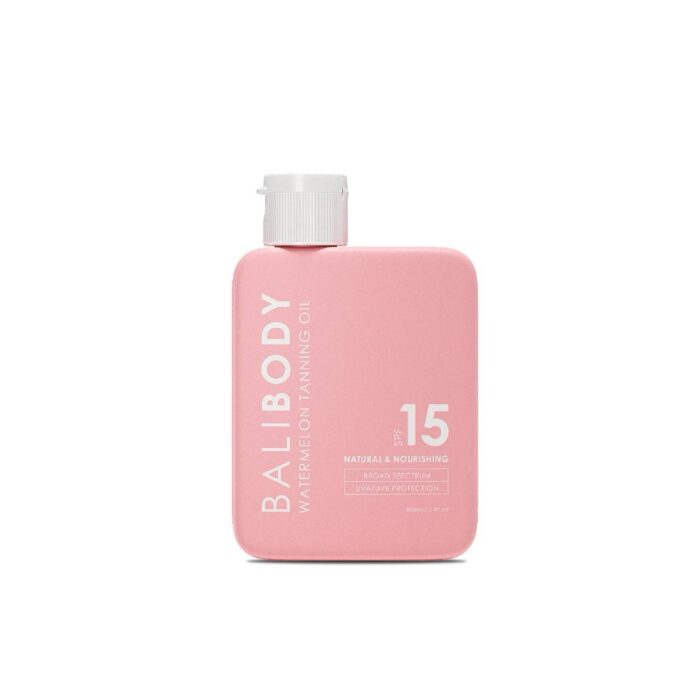 Масло для засмаги з насінням кавуна SPF15 Bali Body Watermeleon Tanning Oil SPF15 - Зображення 1