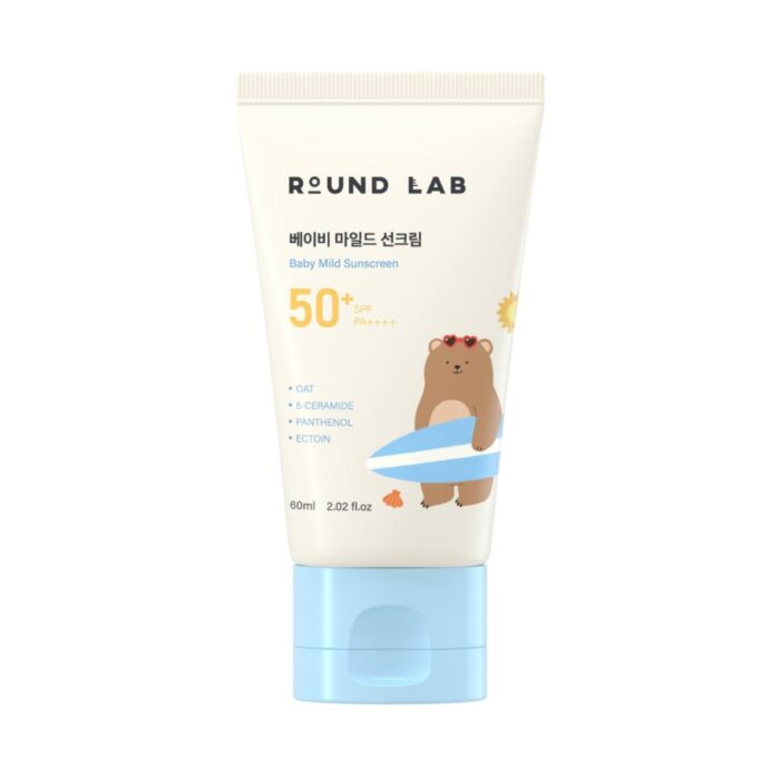 Дитячий сонцезахисний крем ROUND LAB Baby Mild Sunscreen, 60 ml - Зображення 1