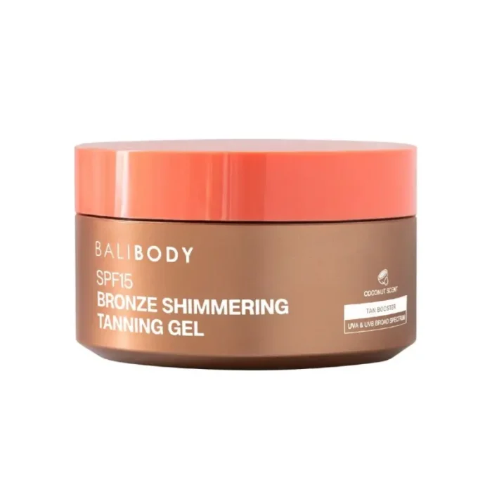 IMG_0077 Гель для засмаги з шимером SPF15 BALI BODY SHIMMERING TANNING GEL SPF15 - Зображення 1