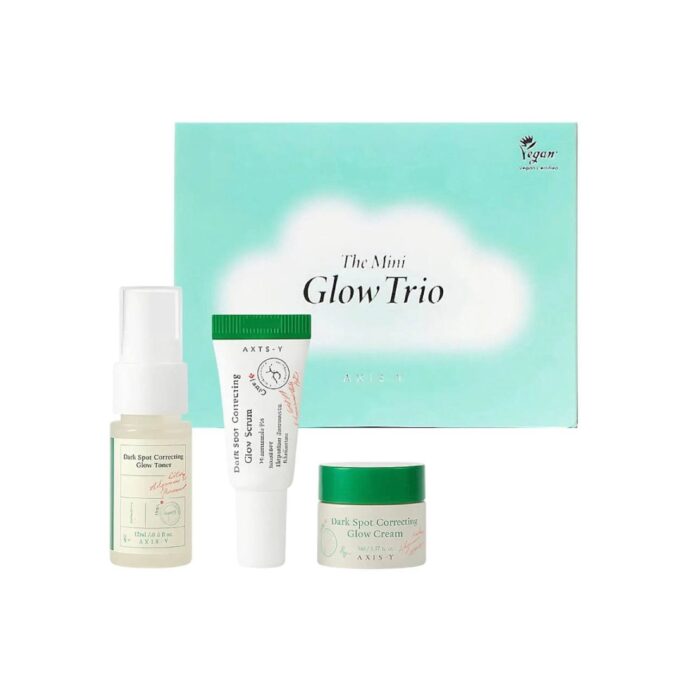 Набір мініатюр для сяяння шкіри Axis-Y The Mini Glow Trio Set - Зображення 1
