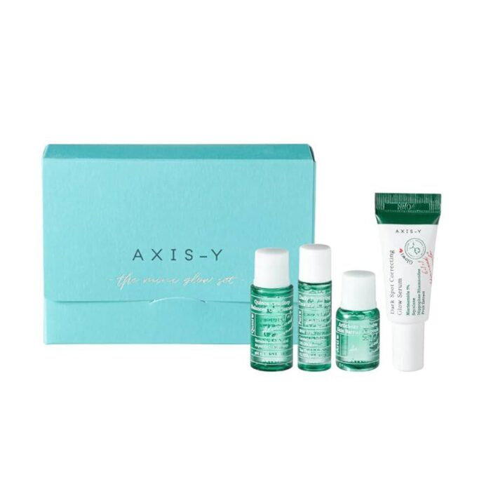 Набір мініатюр для сяйва шкіри Axis-Y The Mini Glow Set - Зображення 1