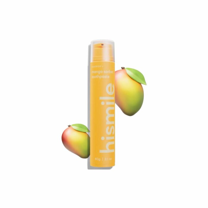 IMG_0162 Зубна паста зі смаком манго Hismile Mango Sorbet Toothpaste 60g - Зображення 1