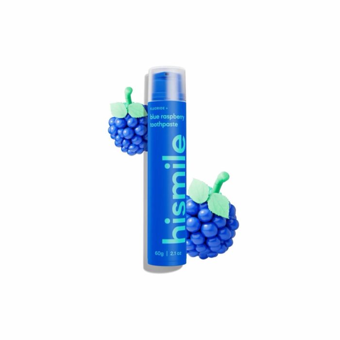 Зубна паста зі смаком блакитної малини Hismile Blue Raspberry Toothpaste 60g - Зображення 1