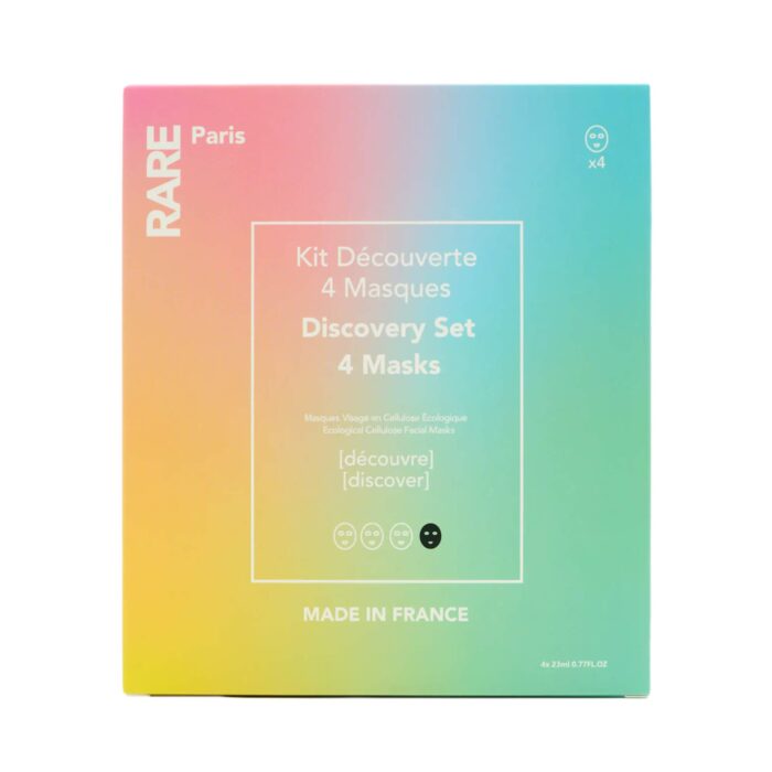 Набір з чотирьох масок для обличчя Rare Paris Box of 4 Face Mask - Зображення 1