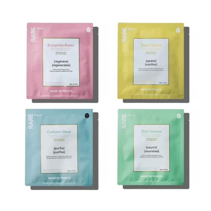 IMG_0223 Набір з чотирьох масок для обличчя Rare Paris Box of 4 Face Mask - Зображення 1