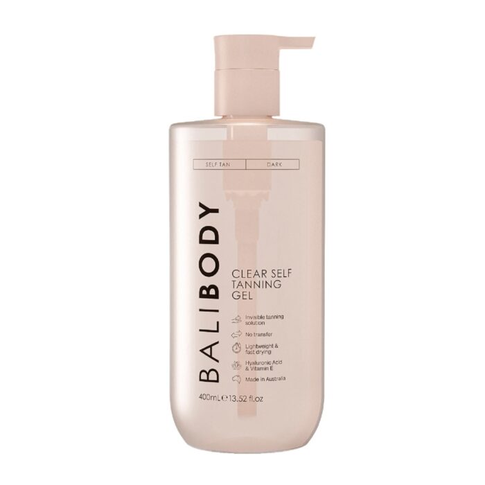Прозорий гель автозасмага для тіла Bali Body Clear Self Tanning Gel 400 мл - Зображення 1
