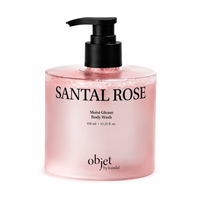 IMG_0257 Гель для душу Objet by Kundal Moist Gleam Body Wash Santal Rose 450 мл - Зображення 1